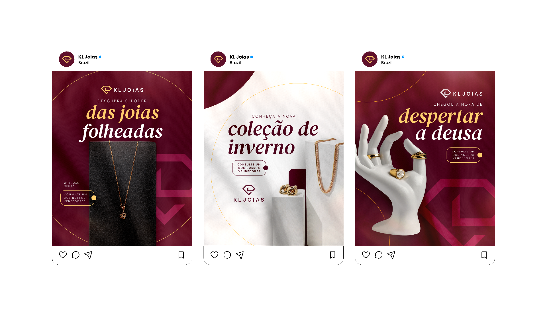 Identidade Visual para KL Joias — imagem 13