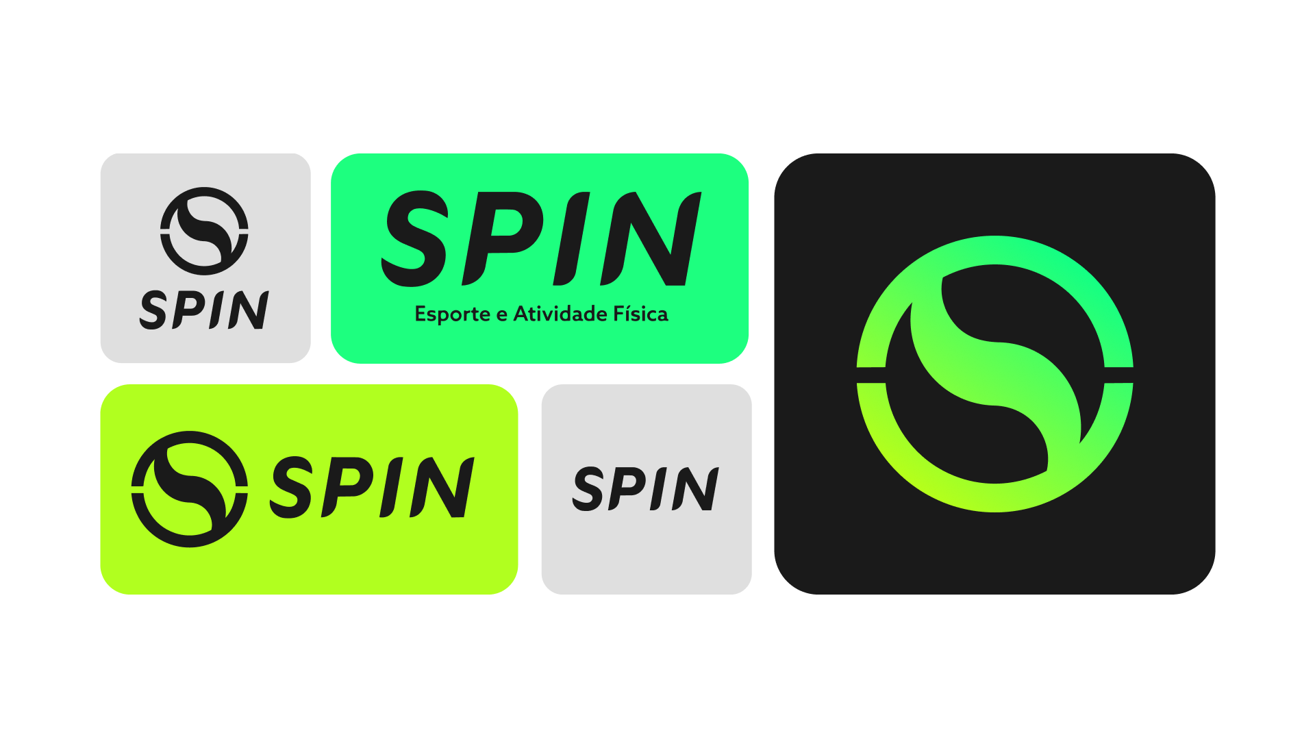 Identidade Visual para Spin Esporte e Atividade Física — imagem 1